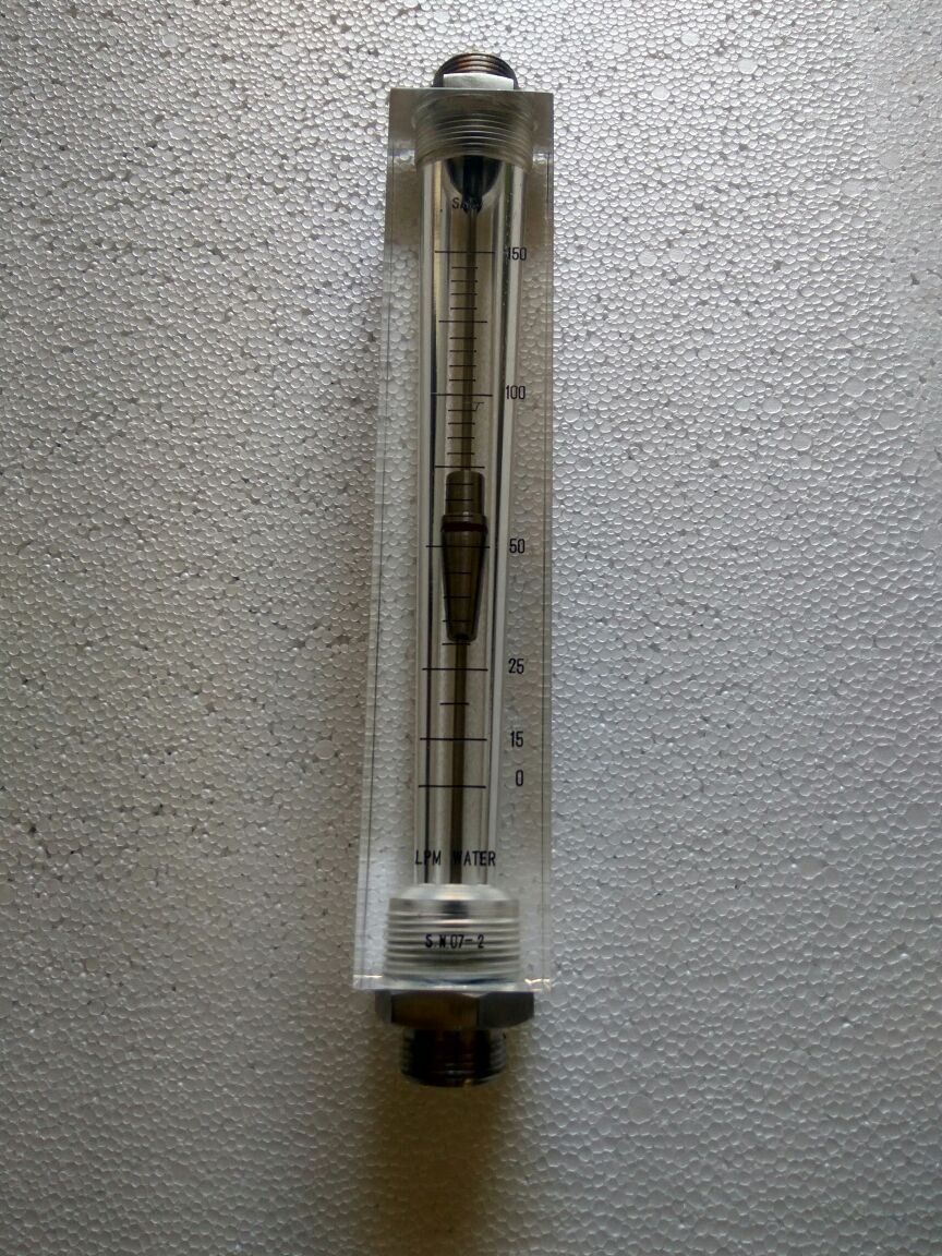 Acrylic Body Rota meter for Water in Flow Range of 0 to 150 LPM 